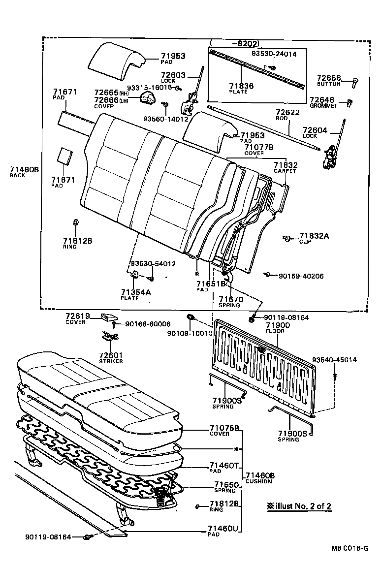  CRESSIDA |  REAR SEAT SEAT TRACK