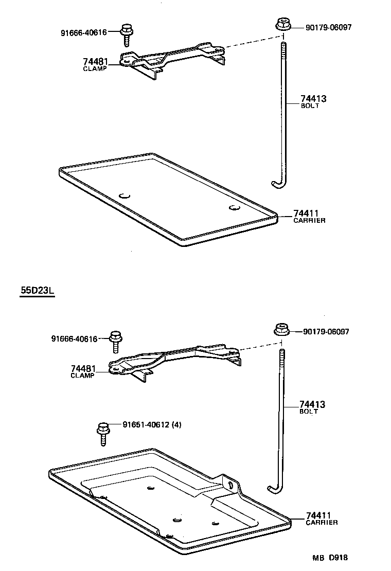  CELICA |  BATTERY CARRIER