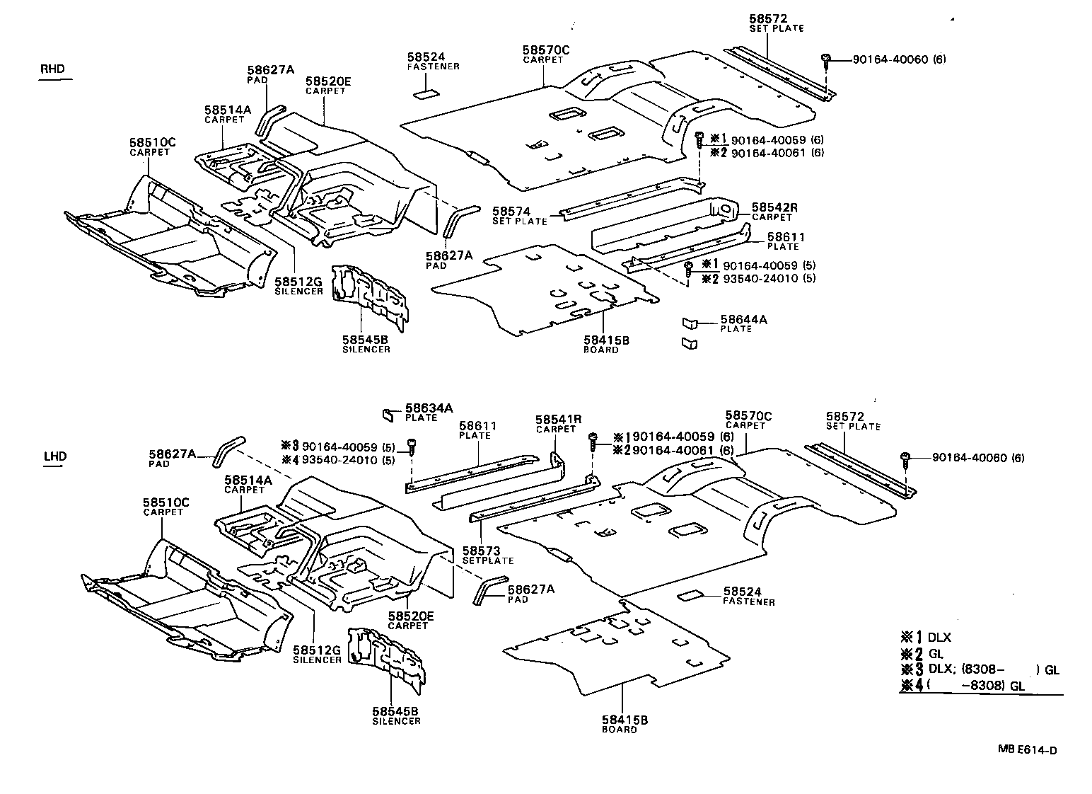  MODEL F |  FLOOR MAT SILENCER PAD