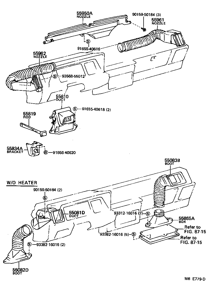  HIACE VAN COMUTER |  FRONT VENTILATOR