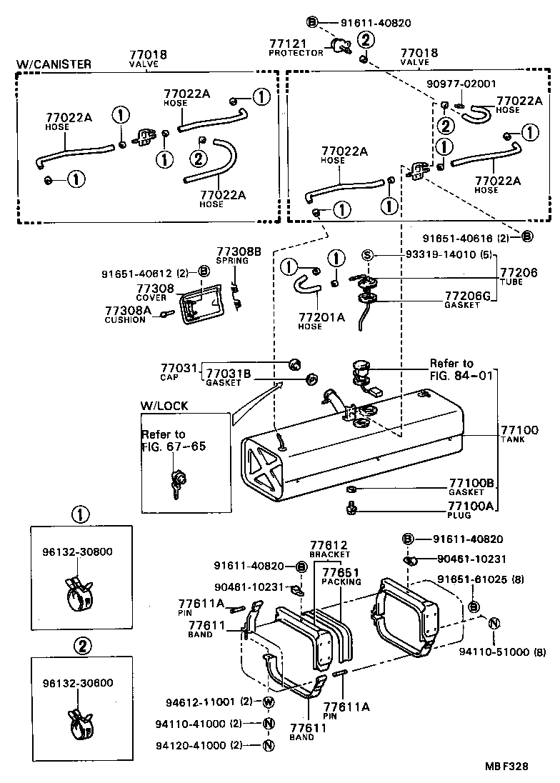  COASTER |  FUEL TANK TUBE