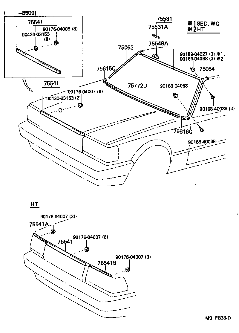  CROWN |  FRONT MOULDING