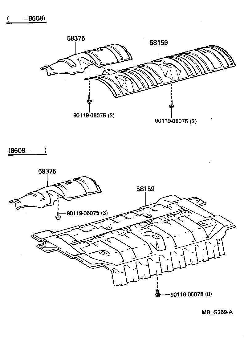  MR2 |  FLOOR INSULATOR