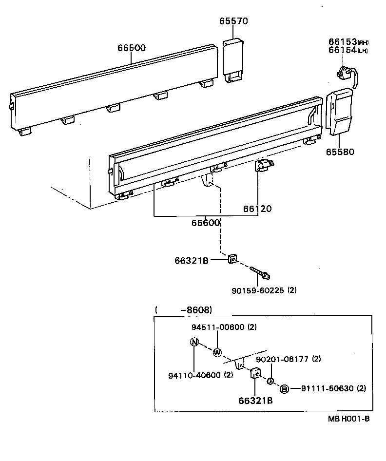  DYNA |  REAR BODY SIDE PANEL