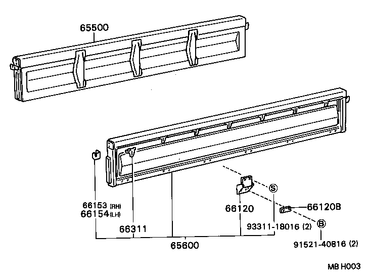  DYNA |  REAR BODY SIDE PANEL
