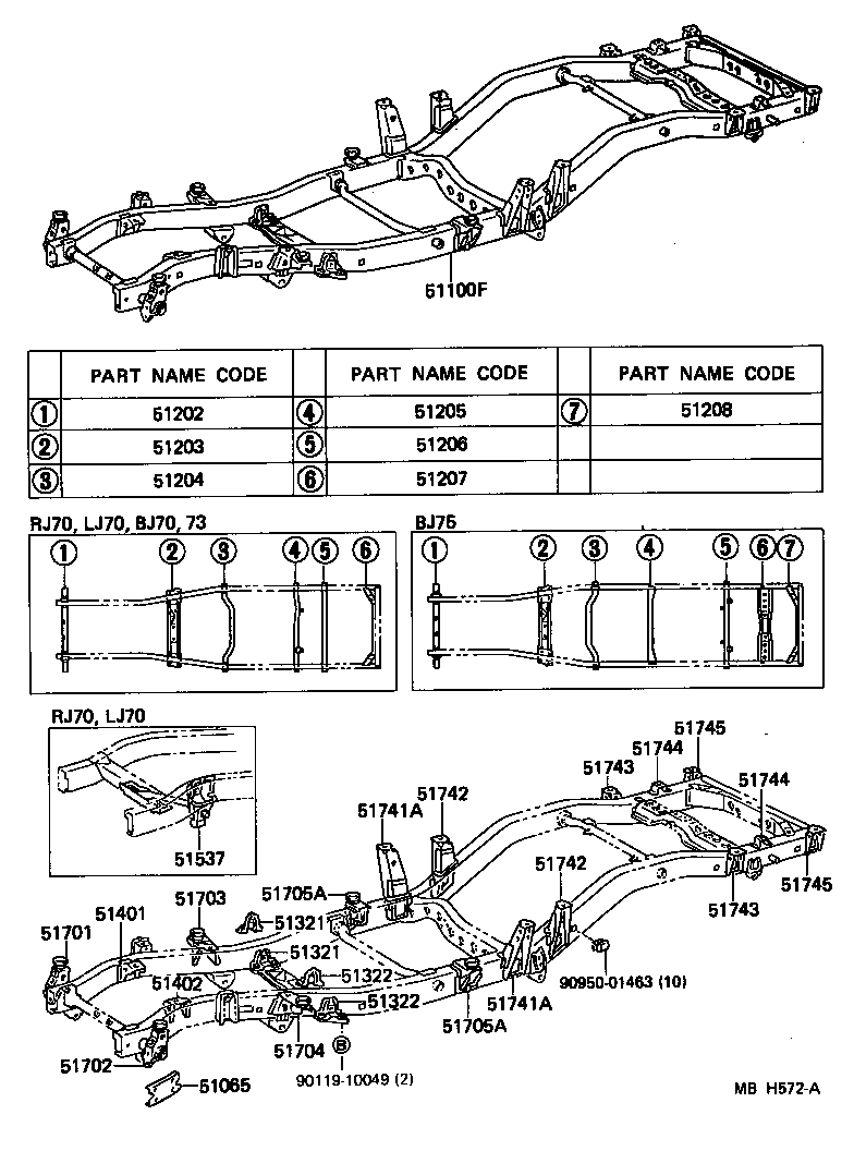  LAND CRUISER 70 |  FRAME