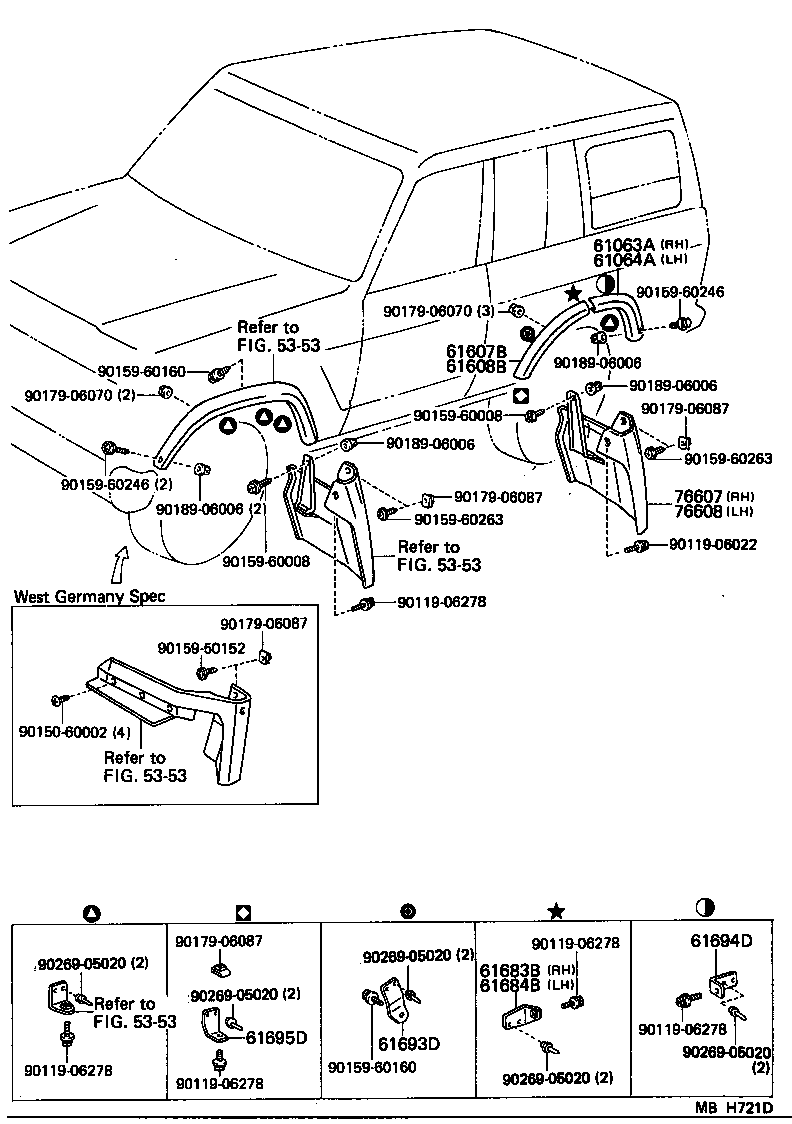  LAND CRUISER 60 62 |  SIDE MEMBER
