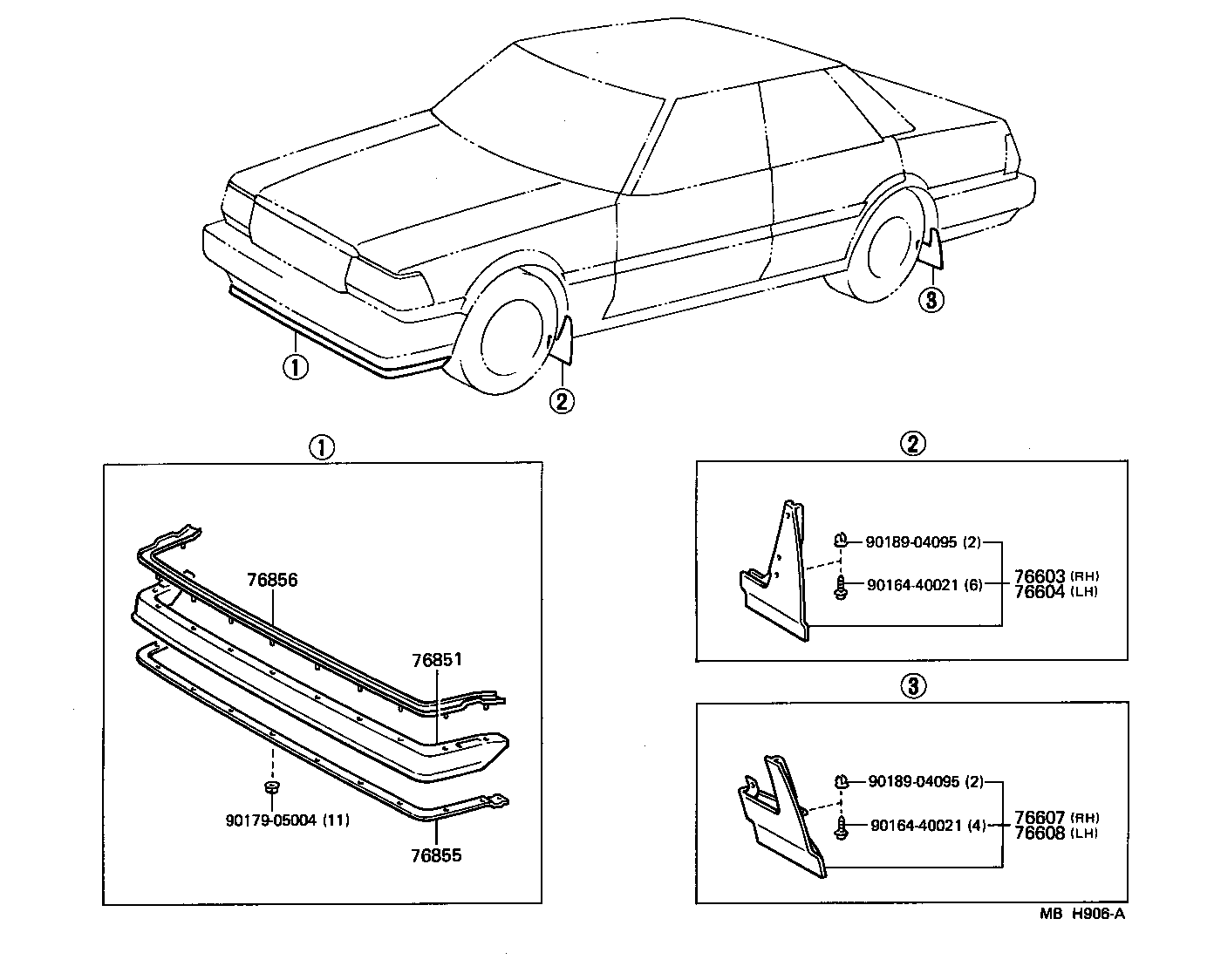  CROWN |  MUDGUARD SPOILER