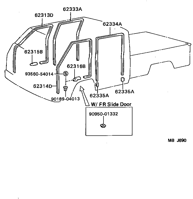  DYNA 100 |  INSIDE TRIM BOARD