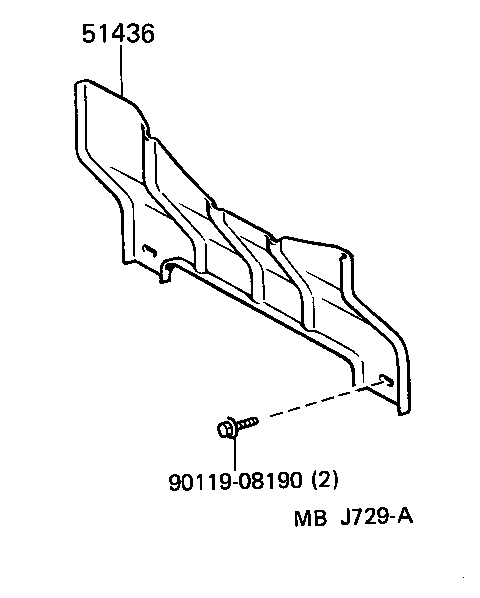  DYNA 100 |  SUSPENSION CROSSMEMBER UNDER COVER