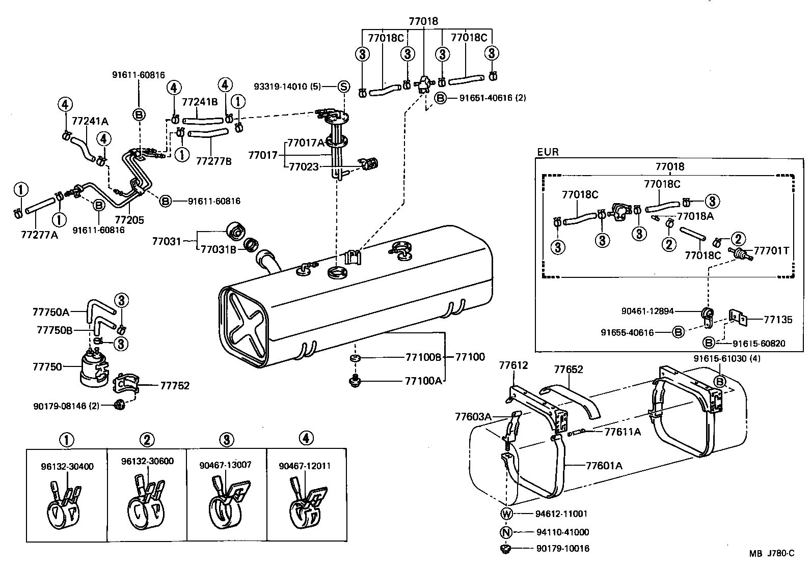  DYNA 100 |  FUEL TANK TUBE