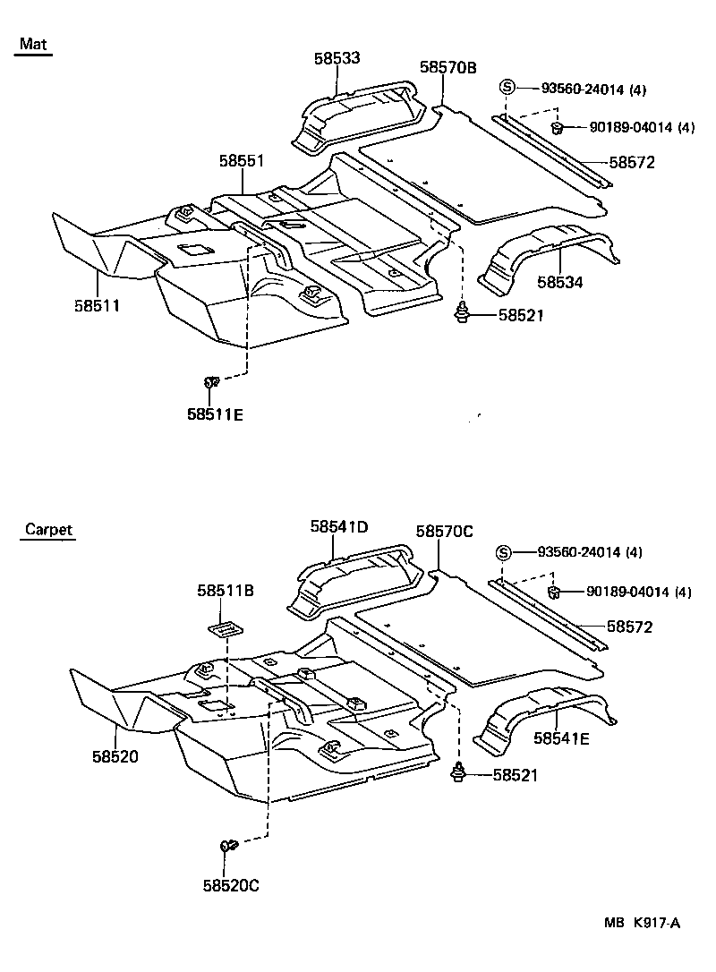  LAND CRUISER 70 |  FLOOR MAT SILENCER PAD