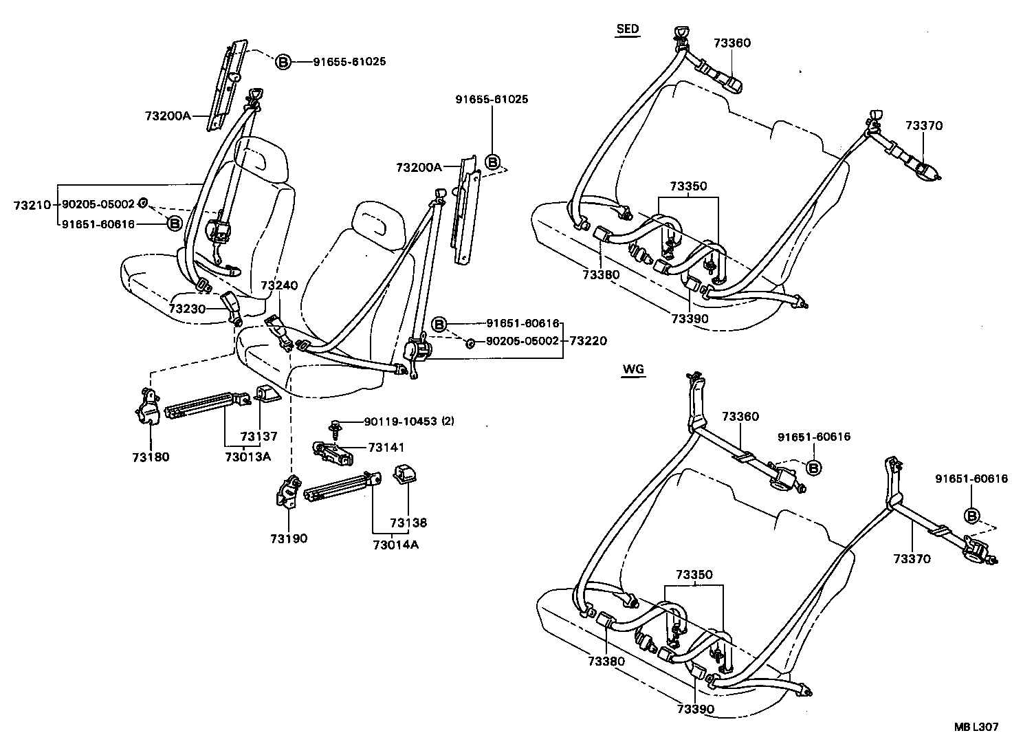  CAMRY |  SEAT BELT CHILD RESTRAINT SEAT