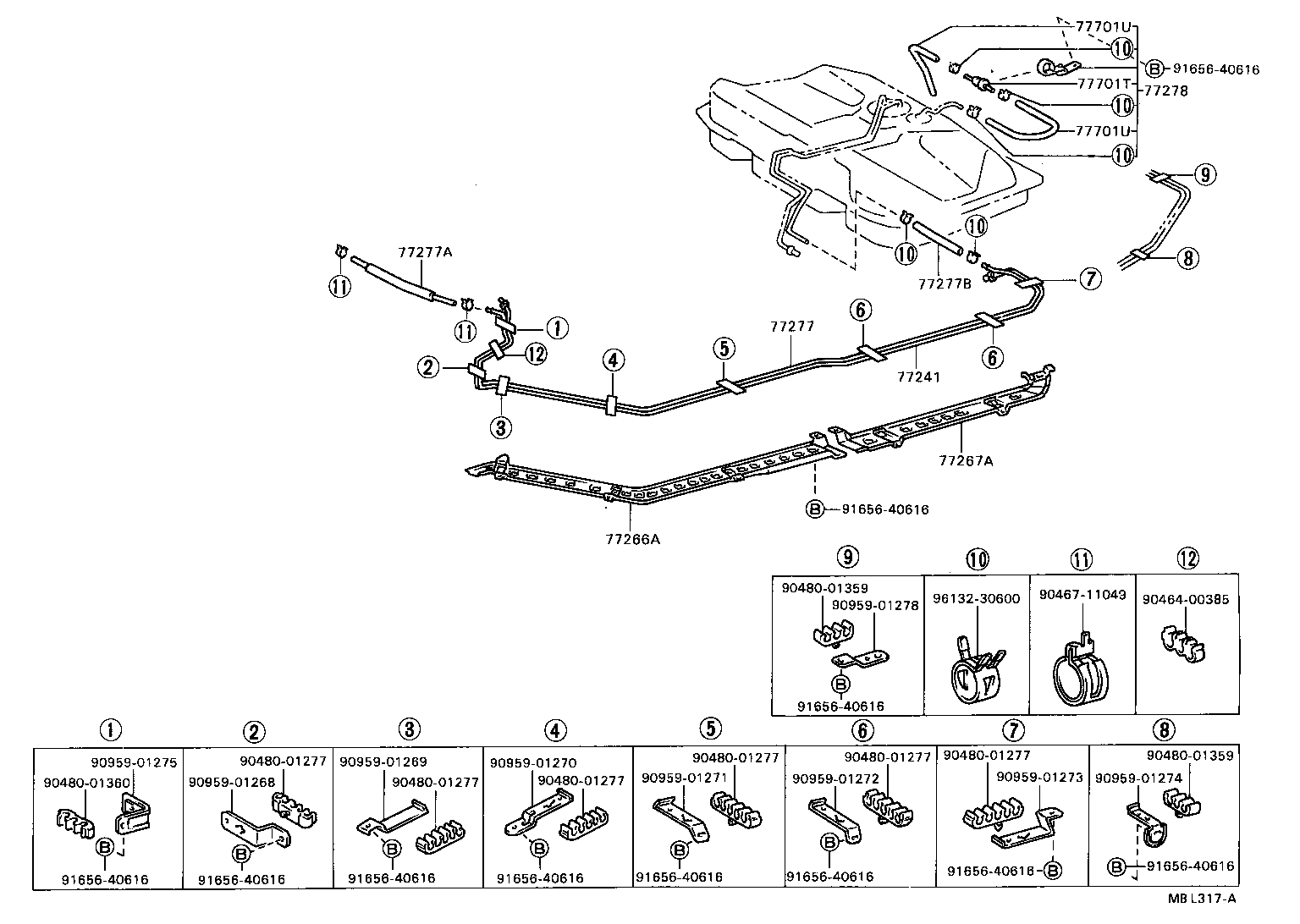  CAMRY |  FUEL TANK TUBE