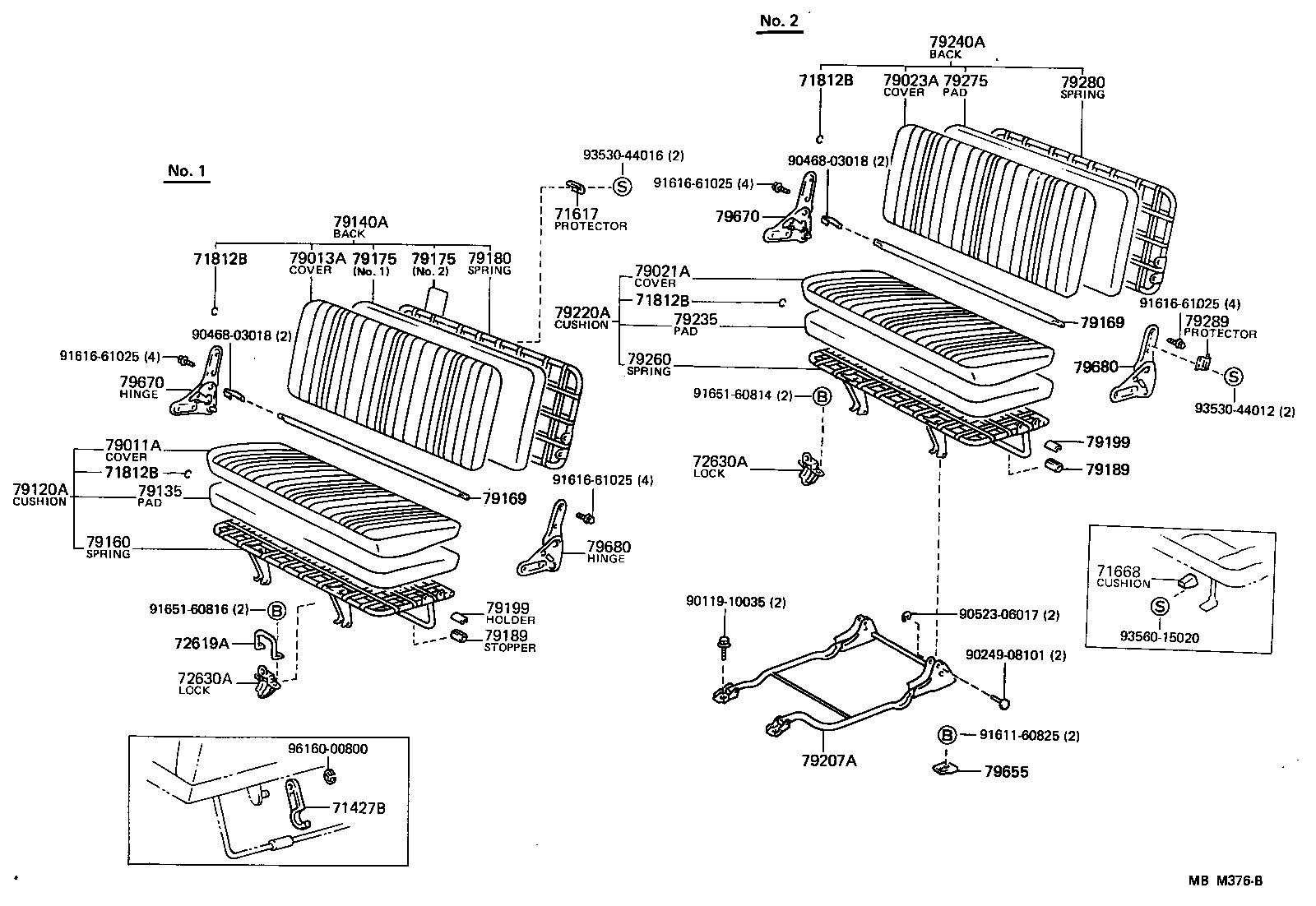 HIACE VAN COMUTER |  SEAT SEAT TRACK