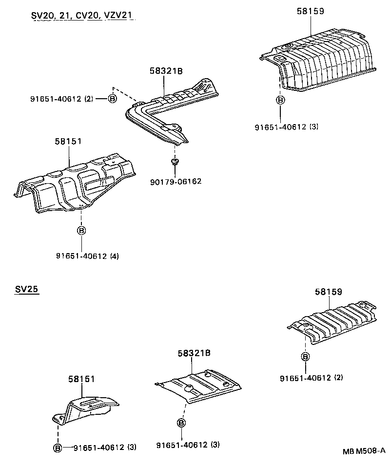  CAMRY |  FLOOR INSULATOR