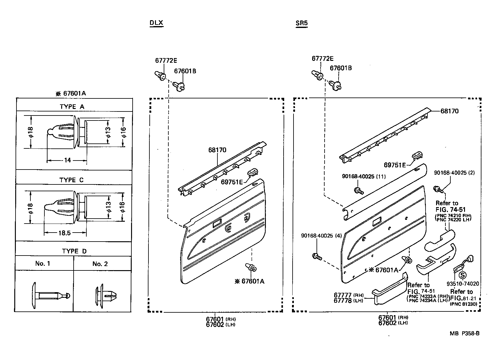  4 RUNNER TRUCK |  FRONT DOOR PANEL GLASS