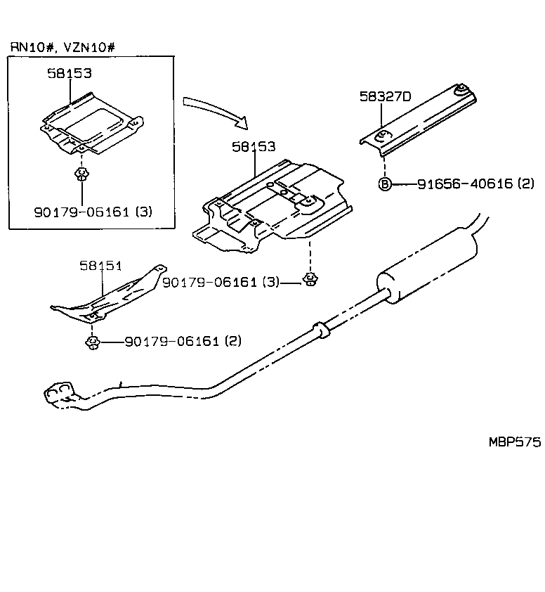  4 RUNNER TRUCK |  FLOOR INSULATOR