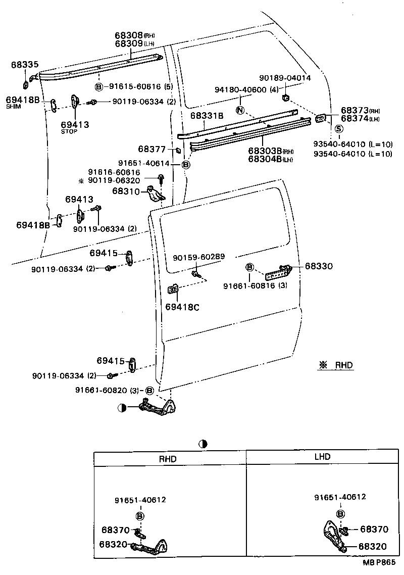 MODEL F |  SLIDE ROLLER RAIL