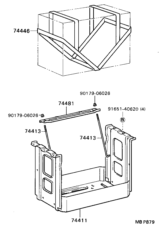  MODEL F |  BATTERY CARRIER