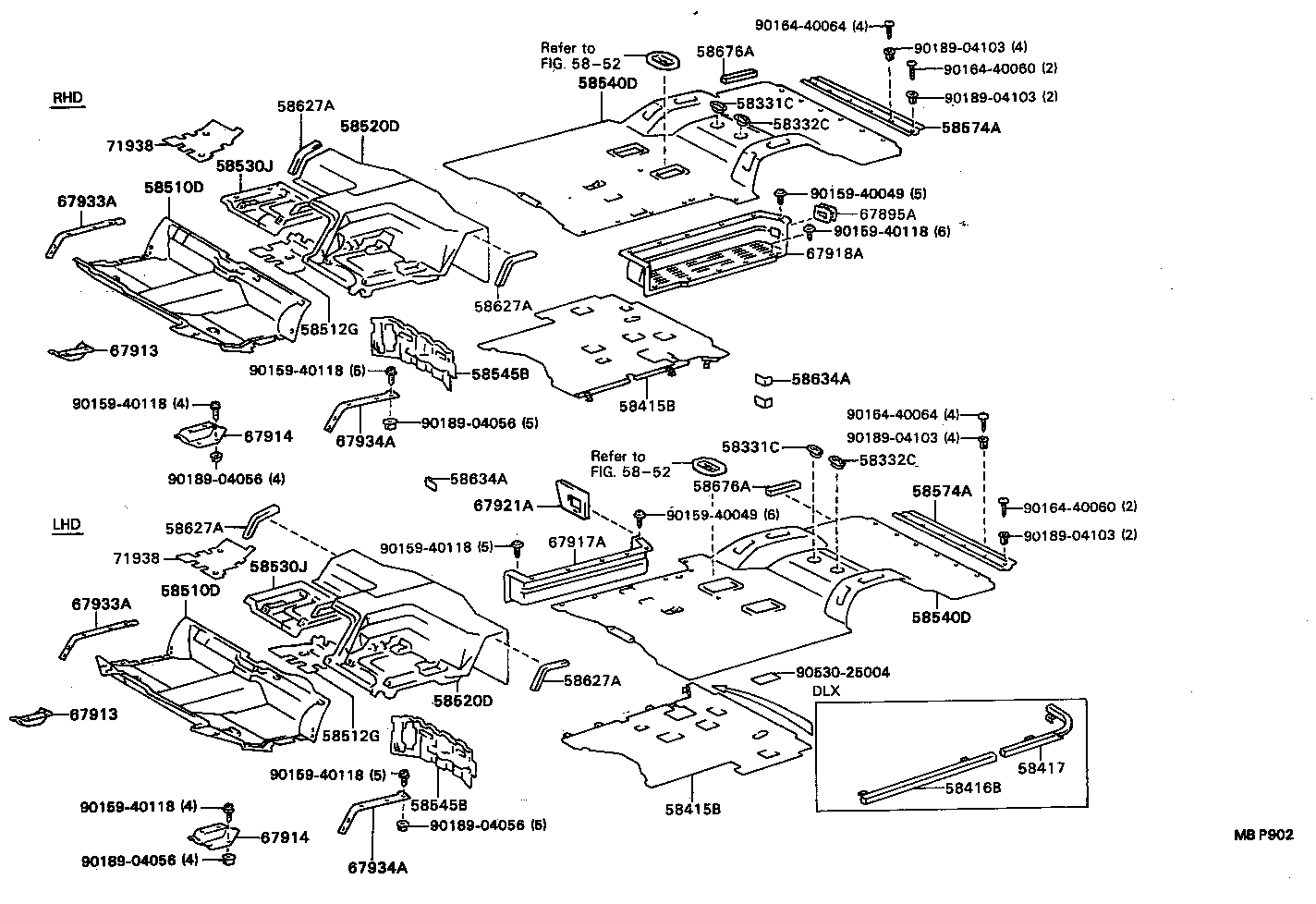  MODEL F |  FLOOR MAT SILENCER PAD