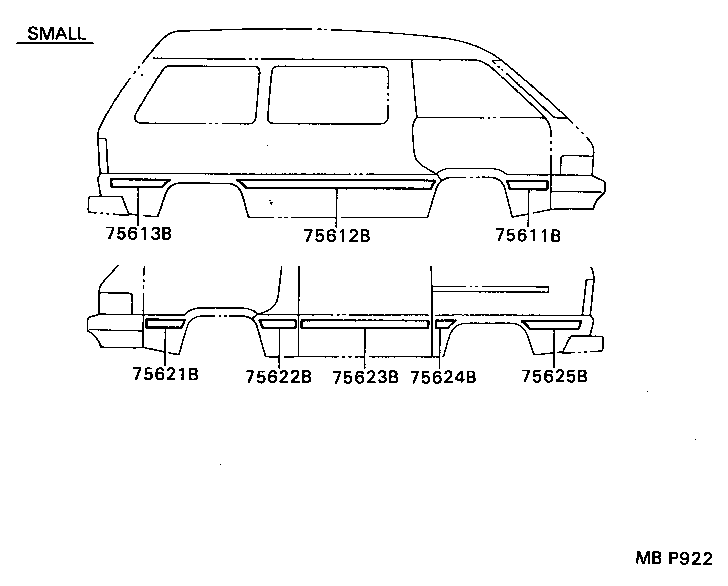  MODEL F |  MOULDING