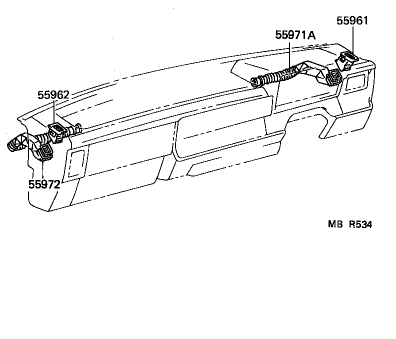  LITEACE VAN WAGON |  FRONT VENTILATOR