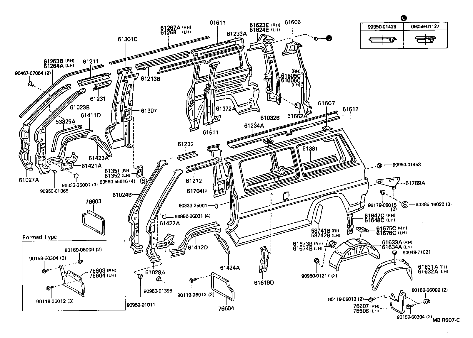  LITEACE VAN WAGON |  SIDE MEMBER