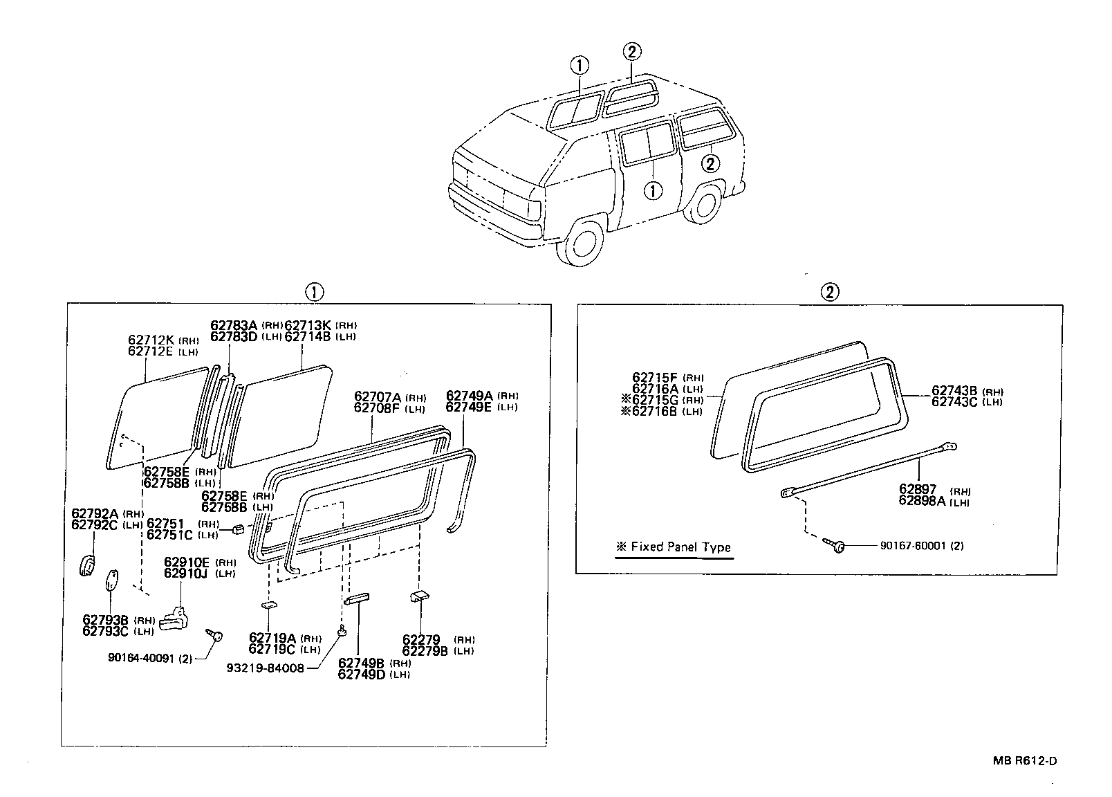  LITEACE VAN WAGON |  SIDE WINDOW