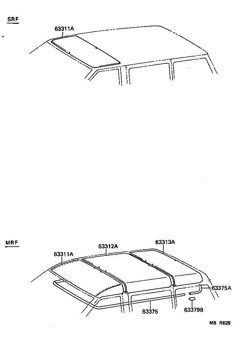  LITEACE VAN WAGON |  ROOF HEADLINING SILENCER PAD