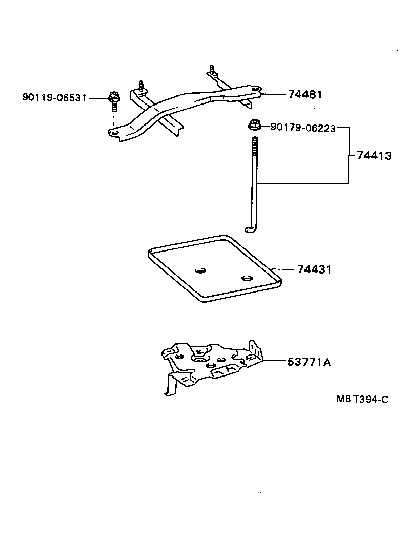  CELICA |  BATTERY CARRIER