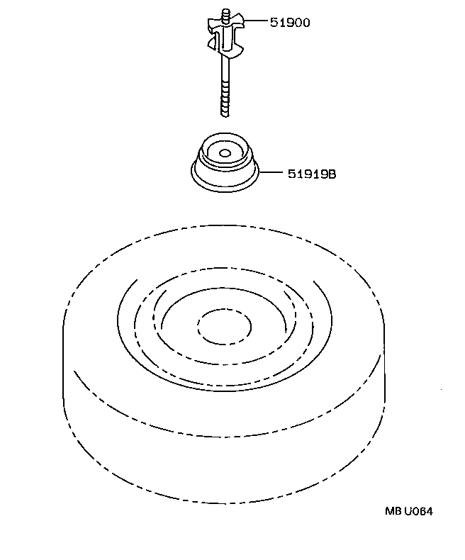  CARINA 2 |  SPARE WHEEL CARRIER