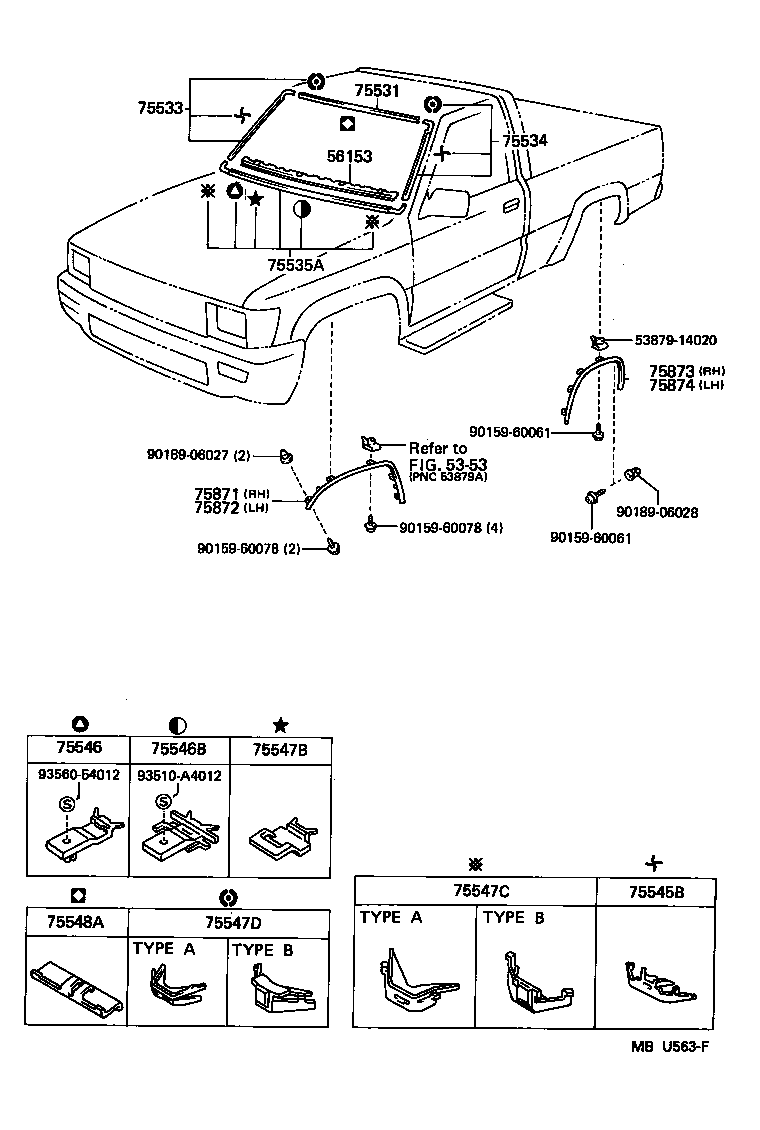  4 RUNNER TRUCK |  MOULDING