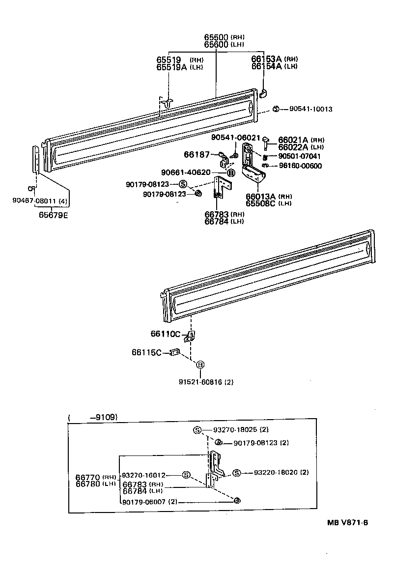  DYNA100 |  REAR BODY SIDE PANEL