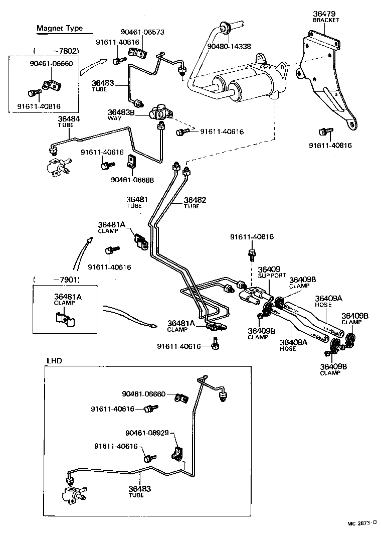  LAND CRUISER 40 50 |  TRANSFER DIRECT CLUTCH LOW BRAKE SUPPORT