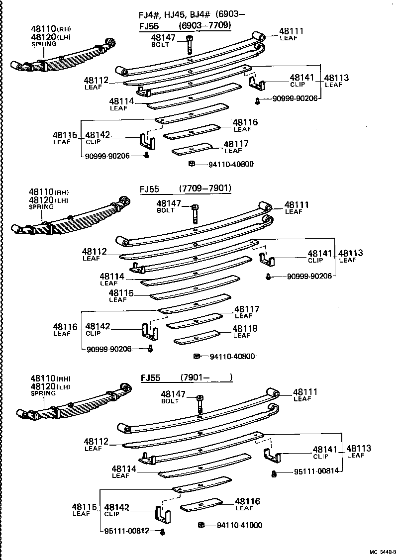  LAND CRUISER 40 50 |  FRONT SPRING SHOCK ABSORBER
