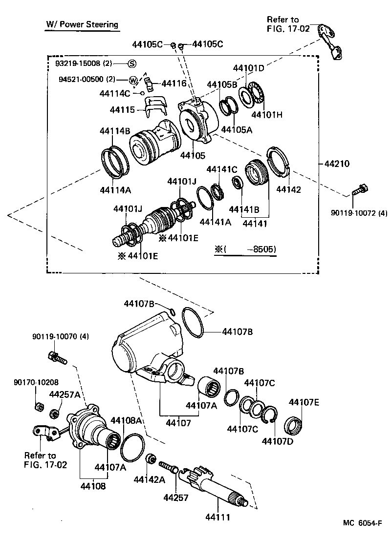  LAND CRUISER 40 |  STEERING COLUMN SHAFT