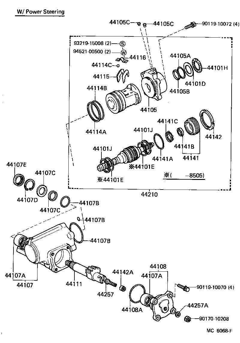  LAND CRUISER 40 |  STEERING COLUMN SHAFT