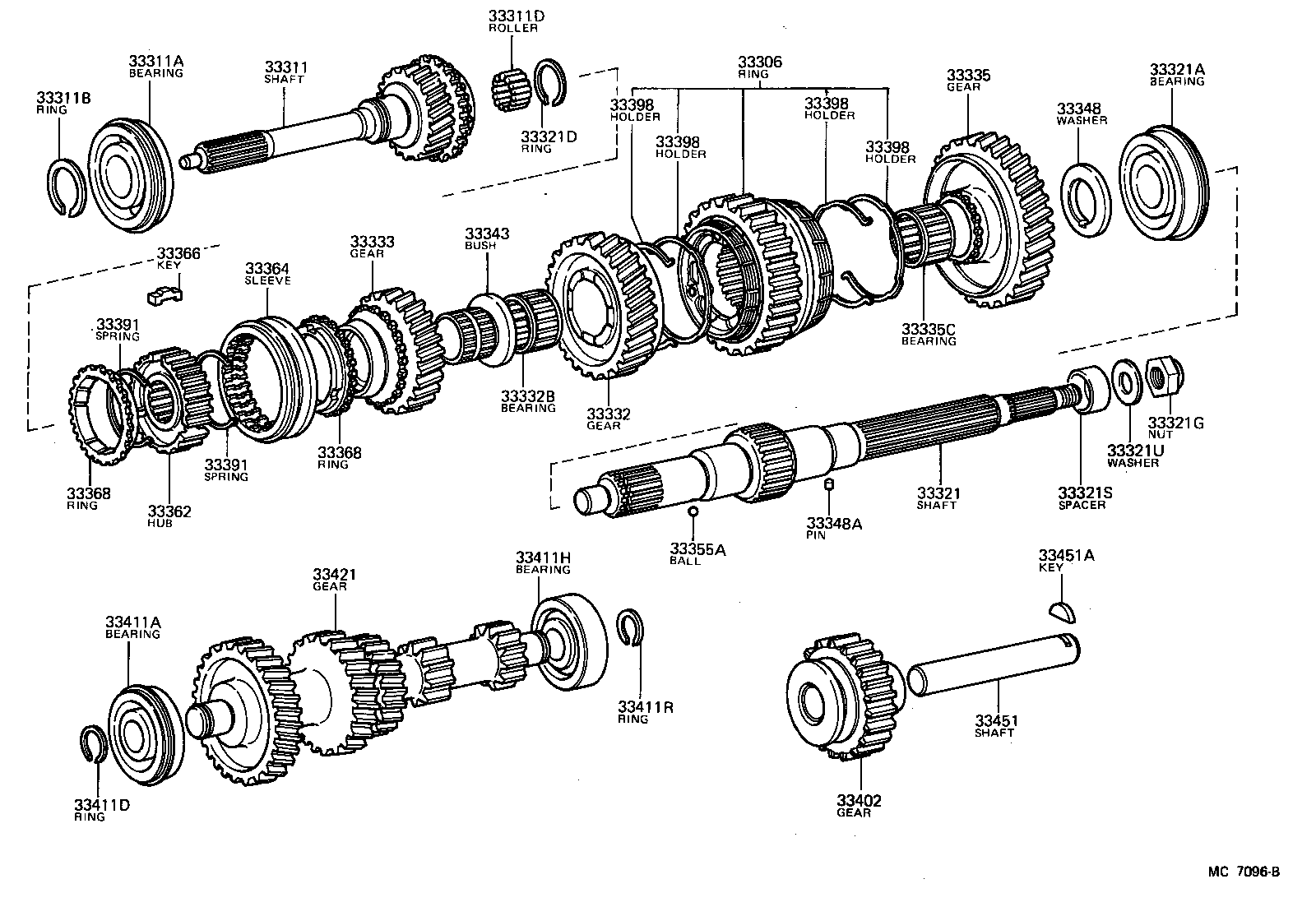  LAND CRUISER 40 |  TRANSMISSION GEAR MTM