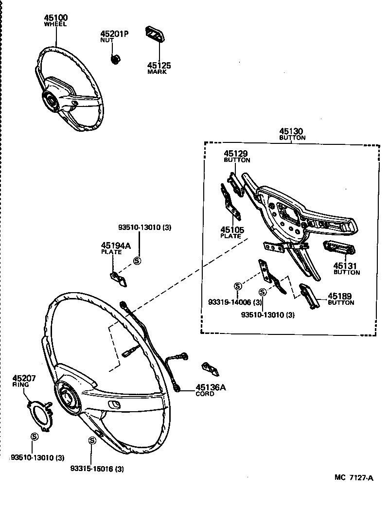  LAND CRUISER 60 |  STEERING WHEEL