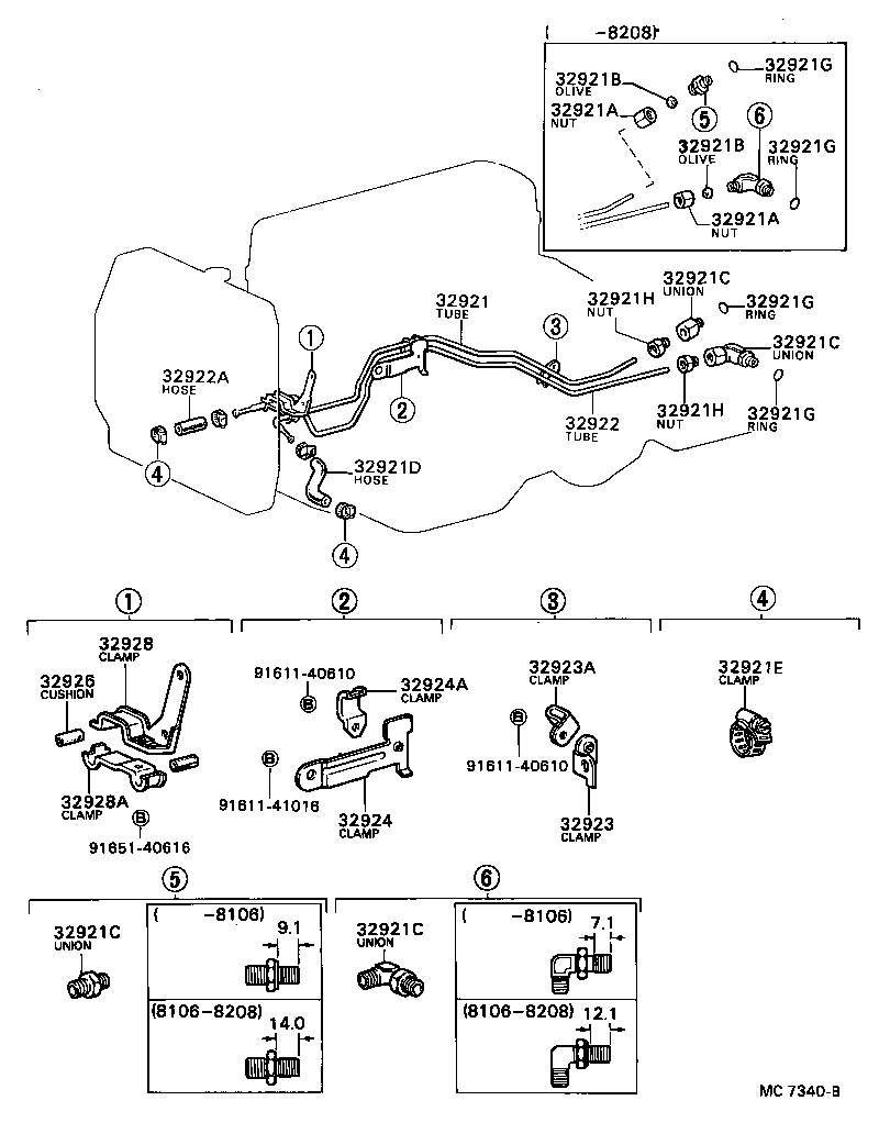 CRESSIDA |  OIL COOLER TUBE ATM