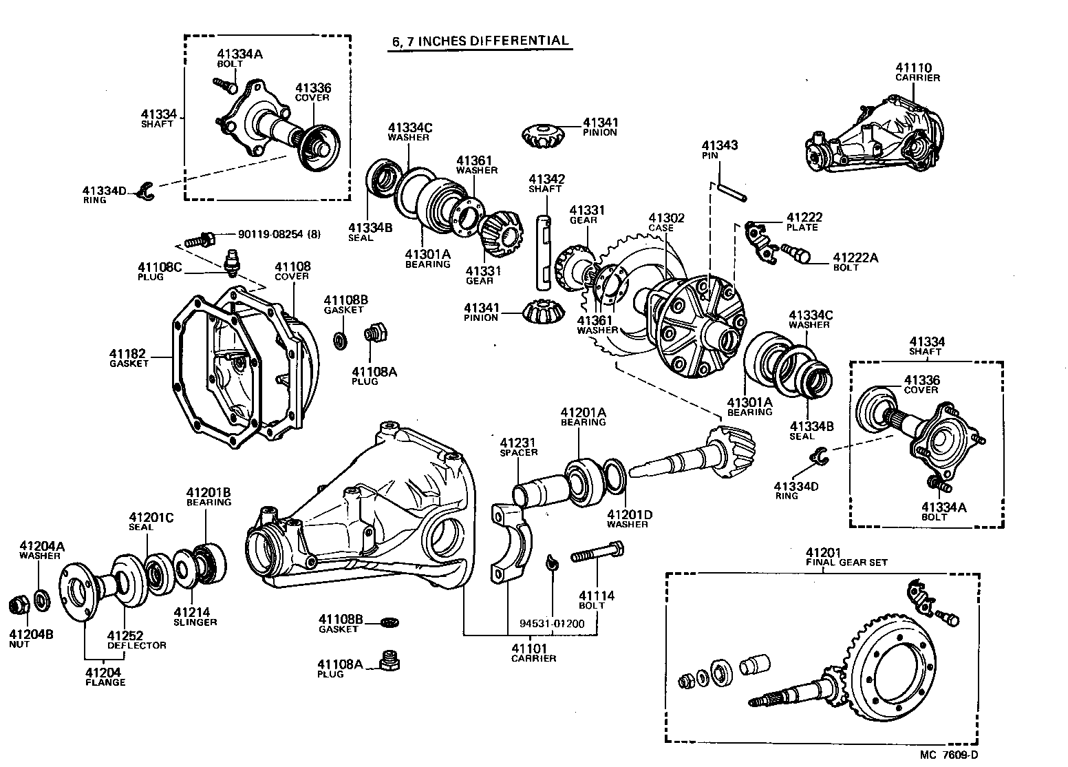  CELICA |  REAR AXLE HOUSING DIFFERENTIAL