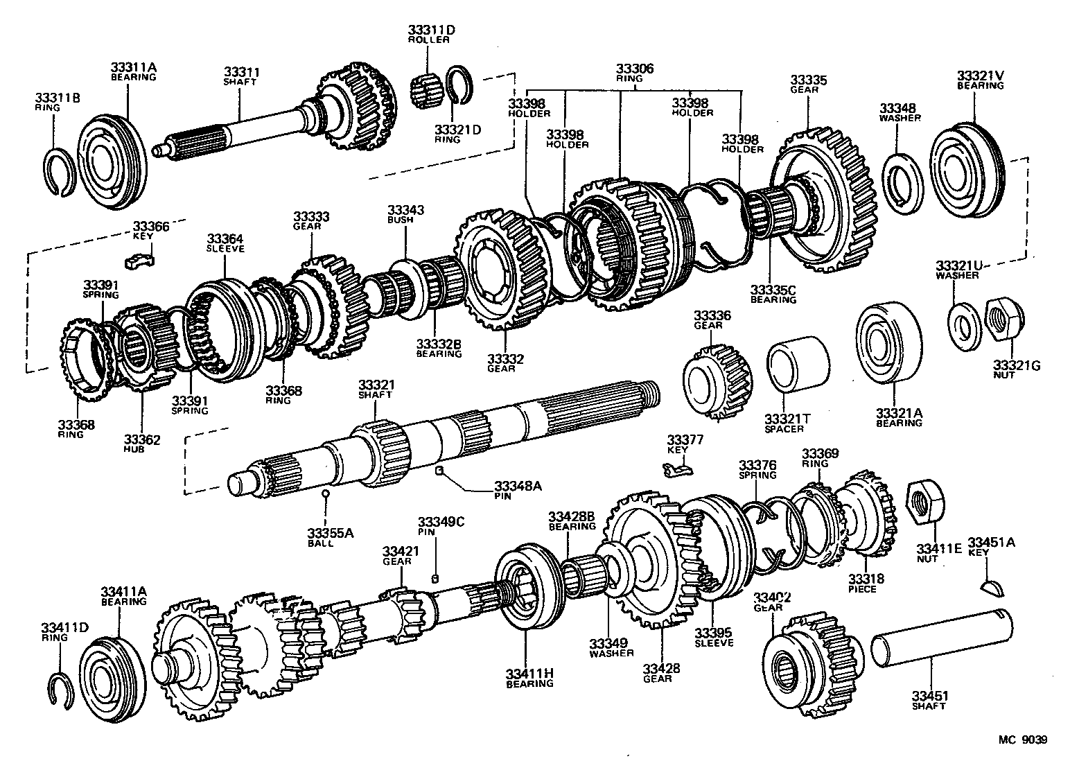  LAND CRUISER 40 |  TRANSMISSION GEAR MTM