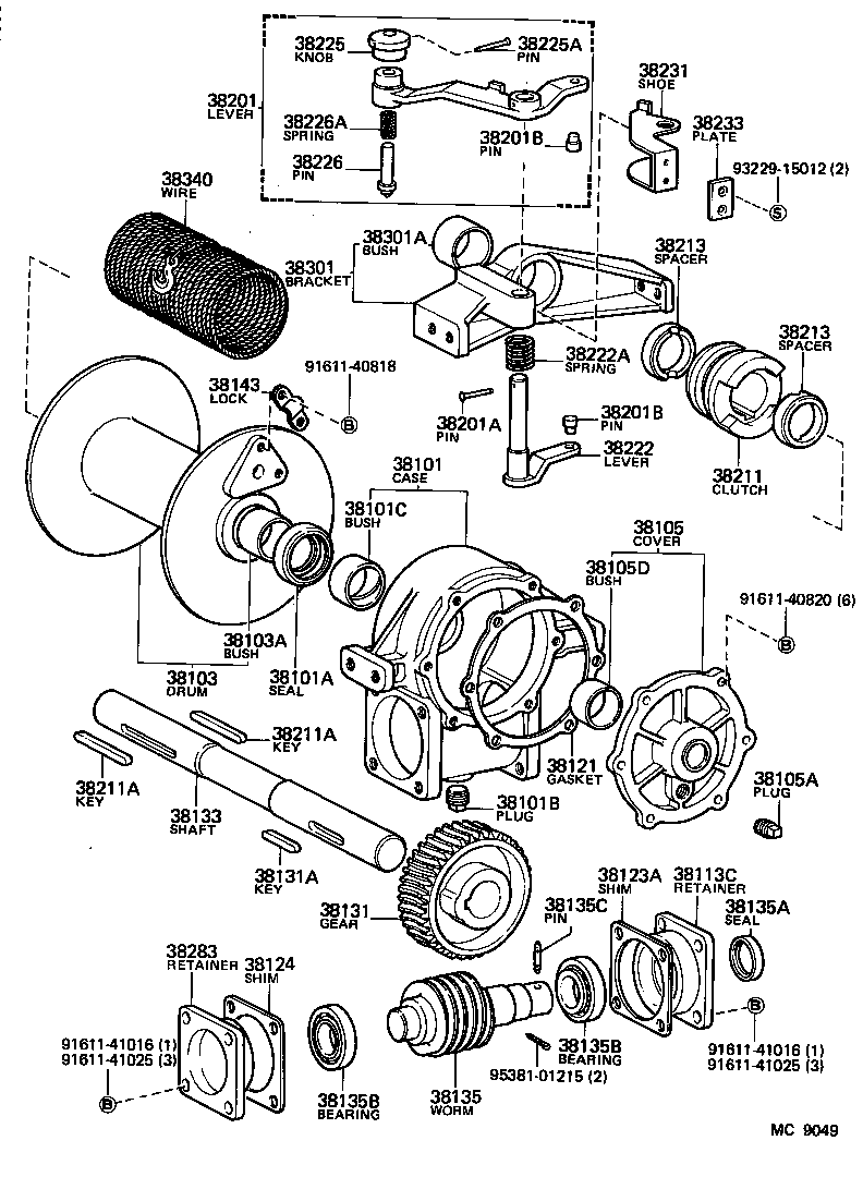  LAND CRUISER 60 |  WINCH