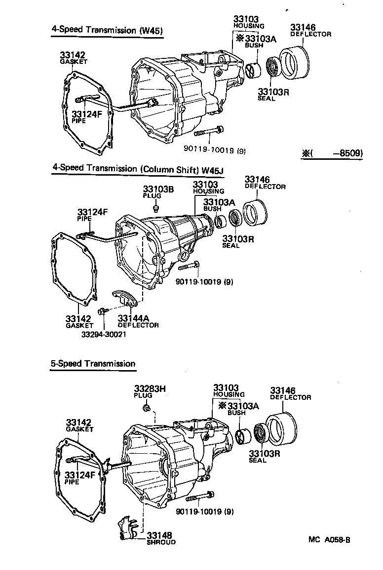  CROWN |  EXTENSION HOUSING MTM
