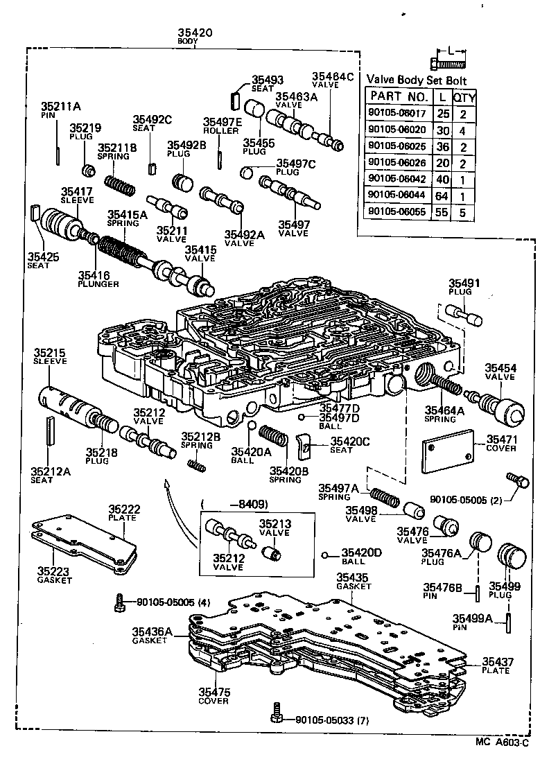  CROWN |  VALVE BODY OIL STRAINER ATM