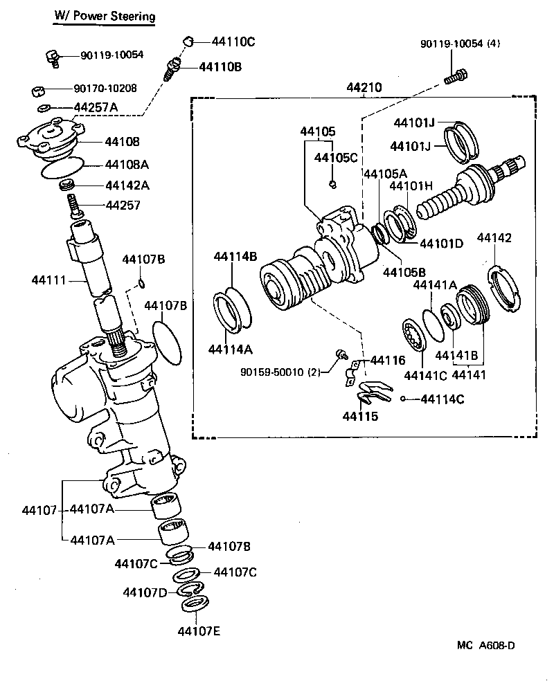  CROWN |  FRONT STEERING GEAR LINK