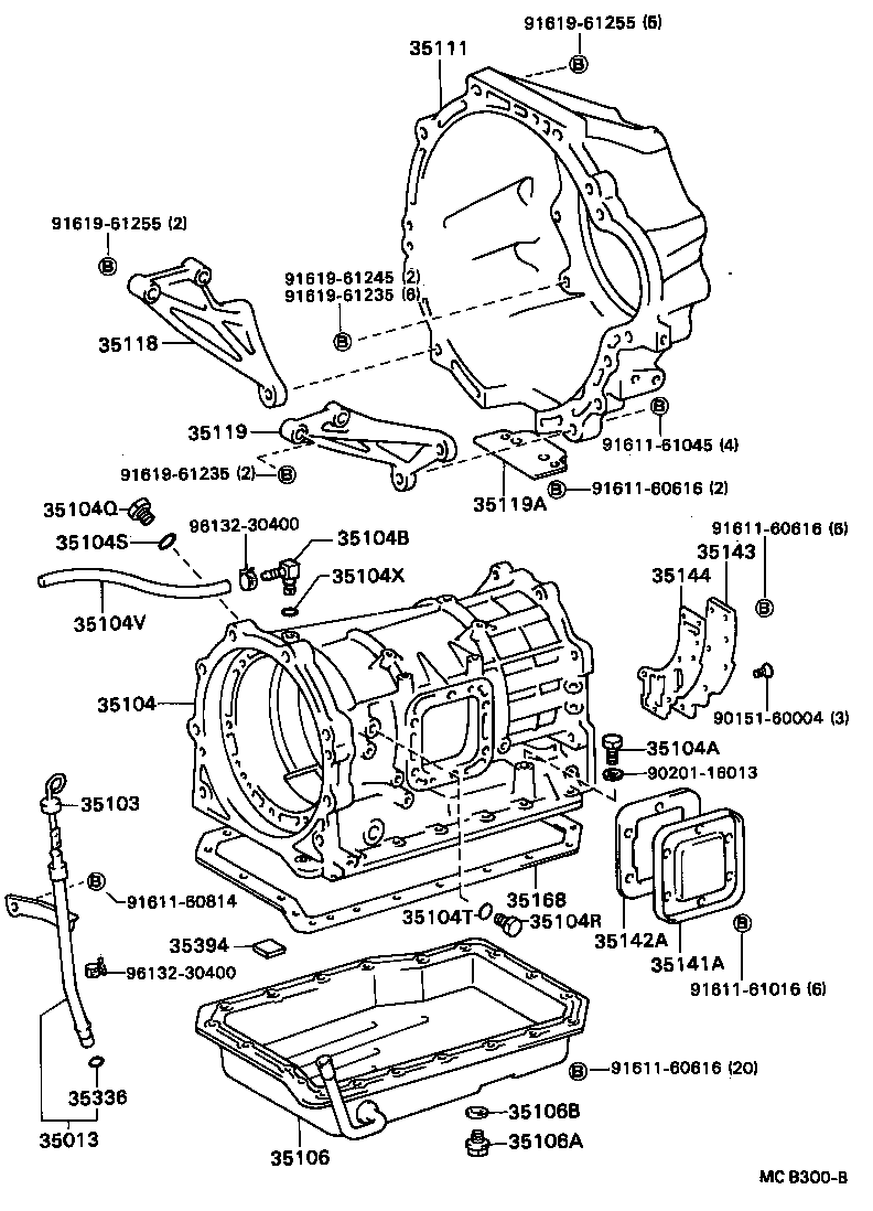  DYNA |  TRANSMISSION CASE OIL PAN ATM