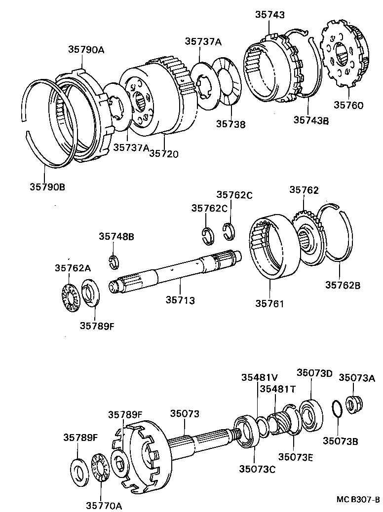  DYNA |  PLANETARY GEAR REVERSE PISTON COUNTER GEAR ATM