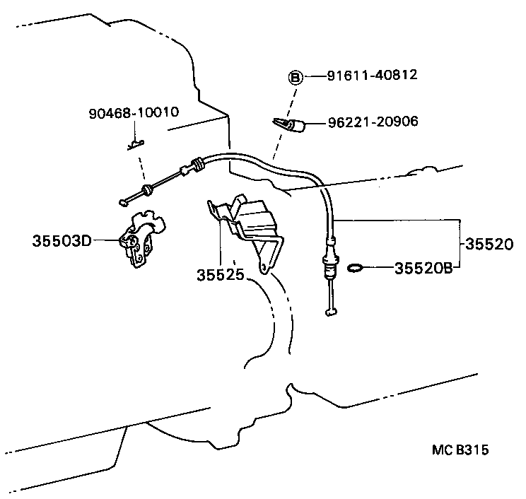  DYNA |  THROTTLE LINK VALVE LEVER ATM